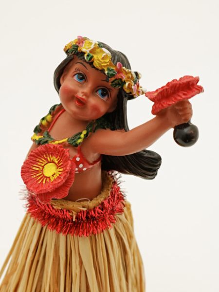ハワイ人形 ウリポーズフラドール ハワイ土産 フラガール 動く